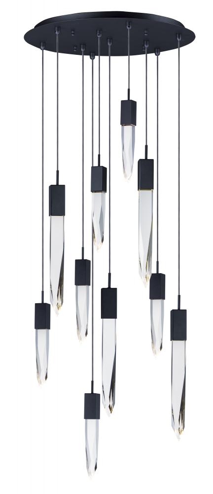 ET2 Quartz Multi Light Pendant Model: E31247-20BK