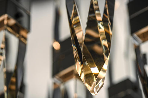 ET2 Quartz Multi Light Pendant Model: E31247-20BK