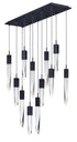 ET2 Quartz Multi Light Pendant Model: E31248-20BK
