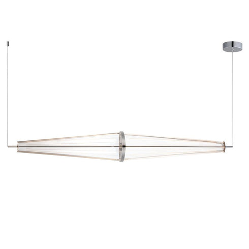 ET2 Quasar Linear Pendant in Polished Chrome Finish Model: E24895-133PC