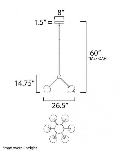ET2 Quest Pendant System Model: E25116-92BKGLD