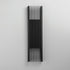 ET2 Rampart Outdoor Wall Mount in Black Finish Model: E30118-BK