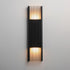 ET2 Rampart Outdoor Wall Mount in Black Finish Model: E30118-BK