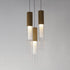 ET2 Reeds Multi Light Pendant Model: E11013-144GLD