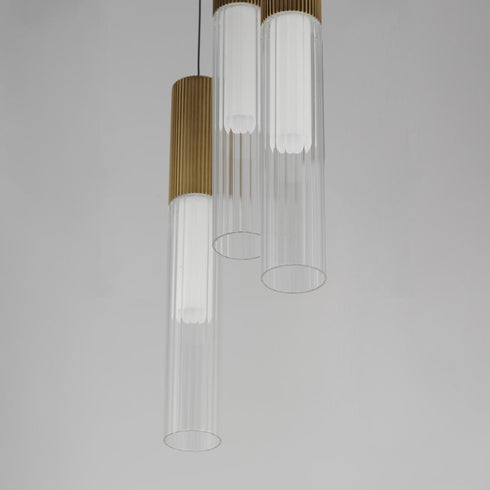 ET2 Reeds Multi Light Pendant Model: E11013-144GLD