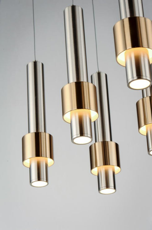 ET2 Reveal Multi Light Pendant Model: E24758-SNSBR
