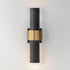 ET2 Reveal Outdoor Outdoor Wall Mount in Black / Gold Finish Model: E34756-BKGLD