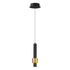 ET2 Reveal Single Pendant in Black / Gold Finish Model: E24751-BKGLD