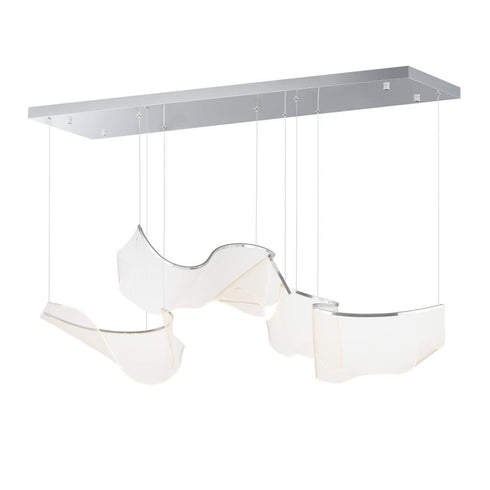 ET2 Rinkle Multi Light Pendant in Brushed Gunmetal Finish Model: E24883-133BGM