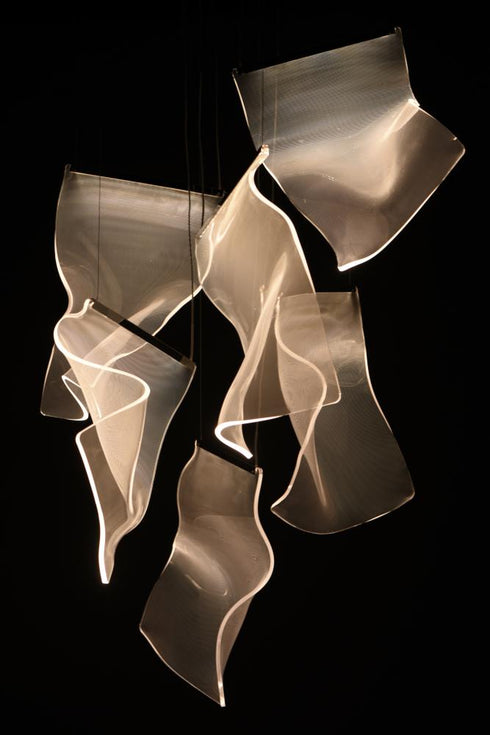 ET2 Rinkle Multi Light Pendant Model: E24875-133PC
