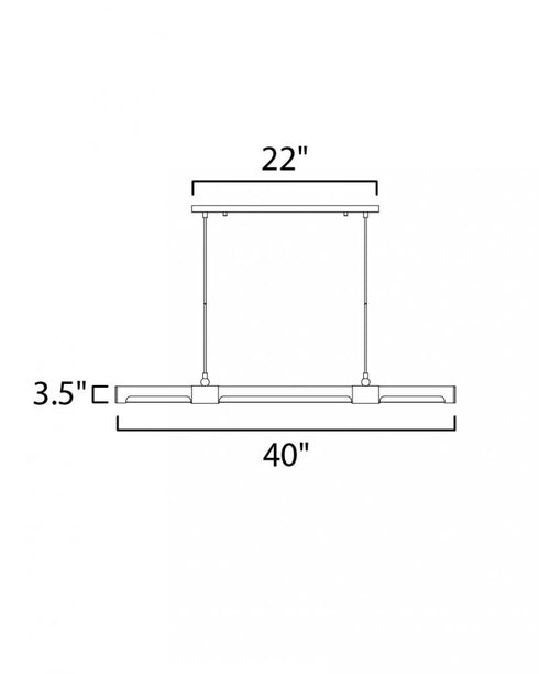 ET2 Rollo Multi Light Pendant Model: E24946-APBK