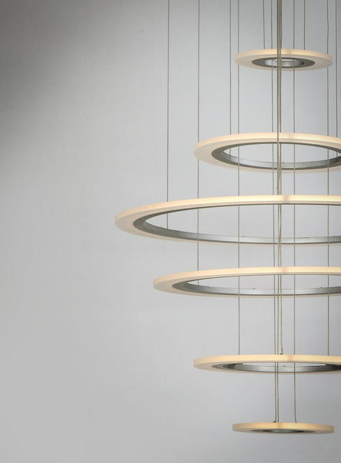 ET2 Saturn II LED Multi Light Pendant Model: E22664-11MS