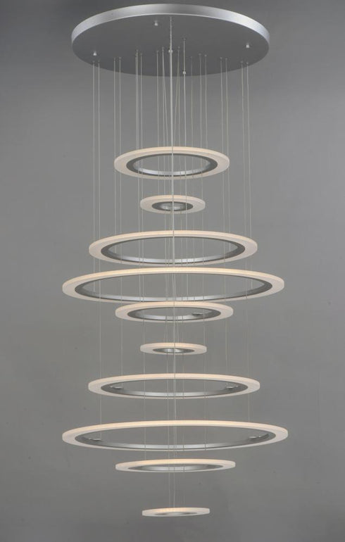 ET2 Saturn II LED Multi Light Pendant Model: E22665-11MS