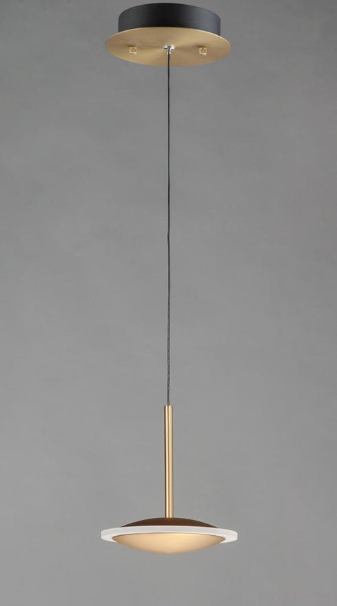 ET2 Saucer Mini Pendant Model: E21541-90BKGLD