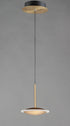 ET2 Saucer Mini Pendant Model: E21541-90BKGLD