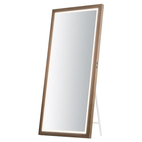 ET2 Sawyer LED Mirror in Oak Finish Model: E42057-OK