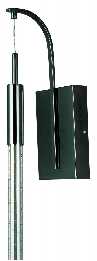 ET2 Scepter Wall Sconce in Black Chrome Finish Model: E32770-91BC