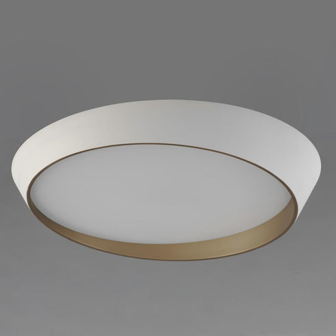ET2 Slant Flush Mount in White/Gold Finish Model: E51034-WTGLD