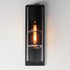 ET2 Smokestack Outdoor Wall Mount in Black Finish Model: E26146-142BK