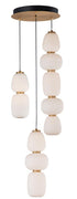 ET2 Soji Multi Light Pendant Model: E25069-92BKGLD