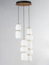 ET2 Soji Multi Light Pendant Model: E25069-92BKGLD