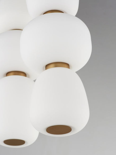 ET2 Soji Multi Light Pendant Model: E25069-92BKGLD