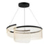 ET2 Sonata Multi Light Pendant in Black Finish Model: E24772-133BK