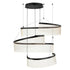 ET2 Sonata Multi Light Pendant in Black Finish Model: E24776-133BK