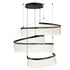 ET2 Sonata Multi Light Pendant in Black Finish Model: E24776-133BK