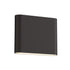 ET2 Spartan Wall Sconce in Architectural Bronze Finish Model: E23234-ABZ