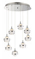 ET2 Swank Multi Light Pendant Model: E24598-93PC