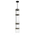 ET2 Syndicate Multi Light Pendant in Black Finish Model: E21384-18BK