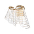 ET2 Tartan Wall Sconce in Brushed Champagne Finish Model: E24811-82BCN