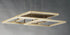 ET2 Traverse LED Entry Foyer Pendant in Champagne Finish Model: E21515-CHP