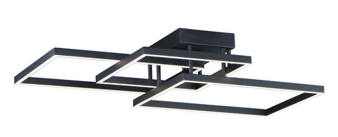 ET2 Traverse LED Flush Mount Model: E21513-BK
