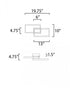 ET2 Traverse LED Outdoor Wall Mount Model: E21511-BK