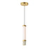 ET2 Travertine Single Pendant in Travertine / Gold Finish Model: E11051-01TVGLD