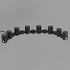 ET2 Tree Hugger Outdoor Pathway Light in Black Finish Model: E42318-BK