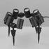 ET2 Tree Hugger Outdoor Pathway Light in Black Finish Model: E42318-BK