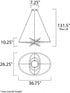 ET2 Twisted Single Pendant Model: E30647-MW