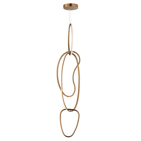 ET2 Unity Multi Light Pendant in Black Chrome Finish Model: E24617-BC