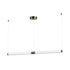 ET2 Vanish Linear Pendant in Brushed Aluminum Finish Model: E24835-75AL
