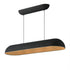 ET2 Wimbledon Linear Pendant in Dark Gray Finish Model: E34616-DG