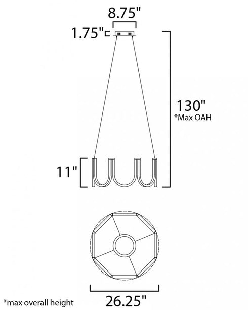 ET2 You Single Pendant Model: E24853-BCN