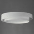 ET2 Ziggurat Flush Mount in White Finish Model: E51044-WT