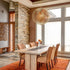 Eurofase Abruzzo 1 Light Med Pendant Wood Model: 31873-017