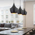 Eurofase Piquito Formed Metal Pendant With Textured Metallic