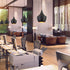 Eurofase Piquito Formed Metal Pendant With Textured Metallic