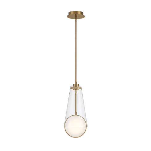 Eurofase Solar Powered Solari 2 Light Pendant In Gold Model: 45609-015