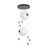 Hubbardton Forge Abacus 4 Light Round LED Pendant Model: 139052-LED-STND-05-YL0694